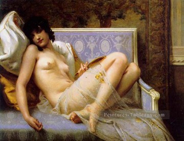  Piero Peintre - jeune femme dénudée sur canape femme italienne Nu Piero della Francesca